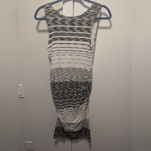 Athleta striped midi dress Size S